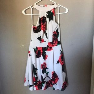 Foral Halter top dress